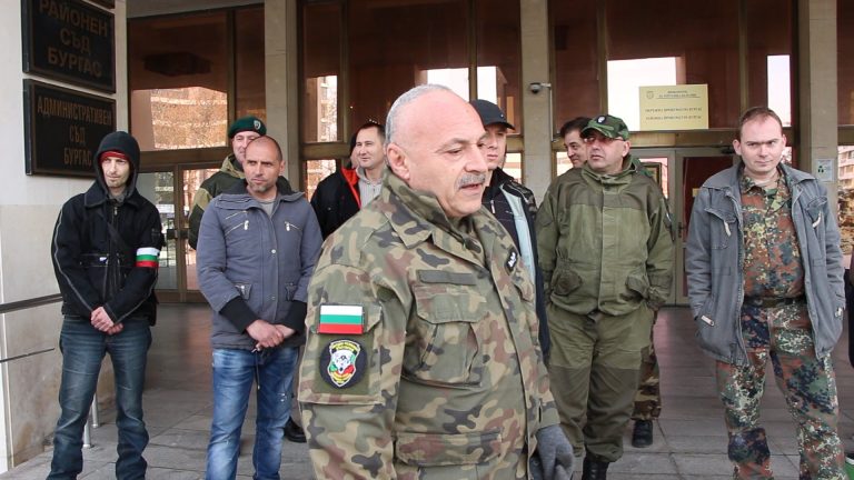 Пак напрежение пред съда заради делото за „Вълците на Путин“/снимки/