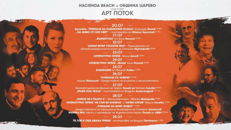 Авторитетни гости на фестивала „Арт поток“