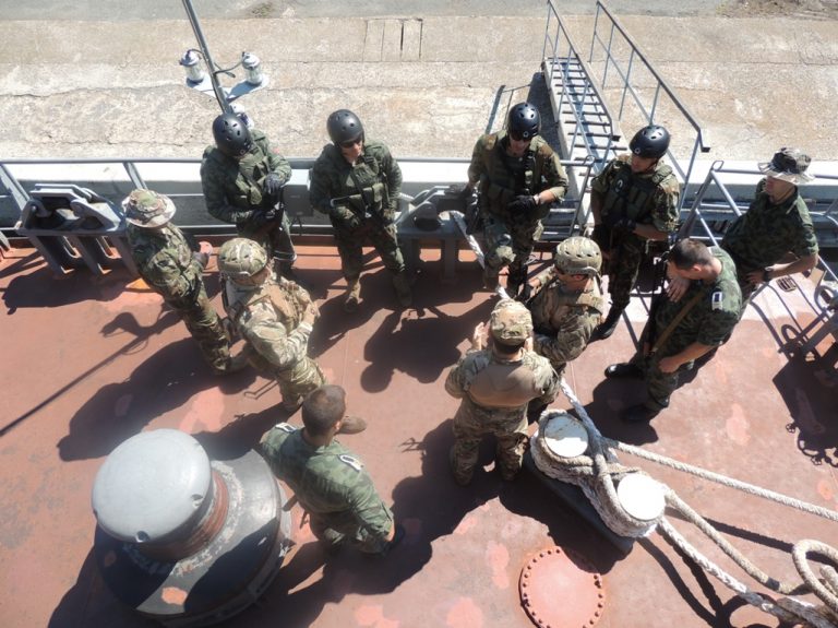 Военноморското учение „Бриз“ 2018 продължава с учение на бординг групите /СНИМКИ/