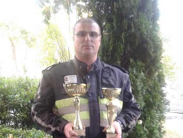 Пътен полицай на годината е автоконтрольор в моторизирано звено Сигма