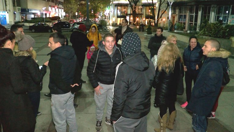 В Бургас протестираха срещу бедността, разрухата и фалшивите медии