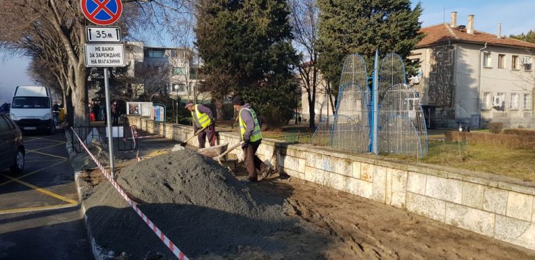 Поморие: Започна работа по обновяването на ул. „Мусала”