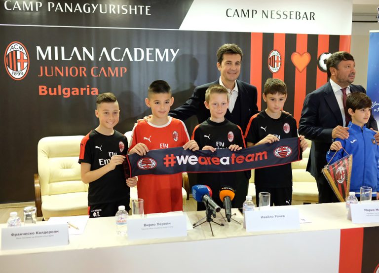 Несебър отново ще е домакин на Milan Junor Camp