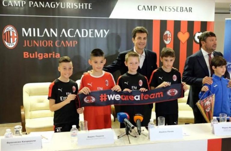 С два лагара на малките звезди Milan Academy идва в Несебър