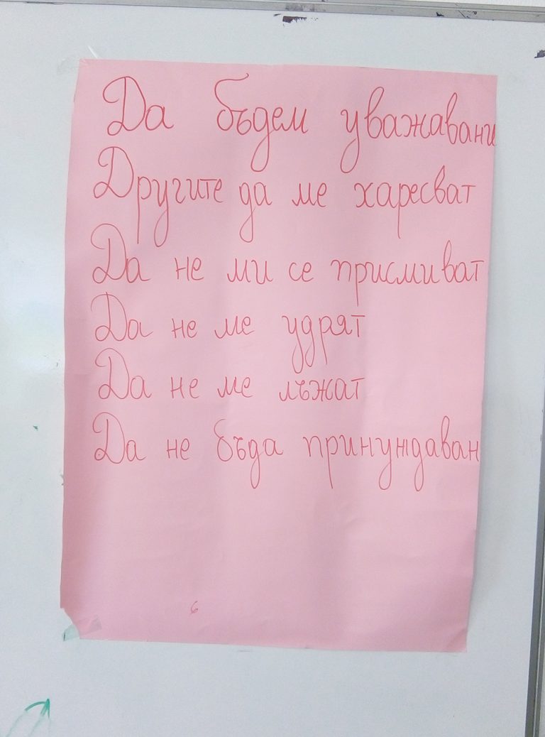 За агресията в училище – в открит урок с децата от Гюльовца