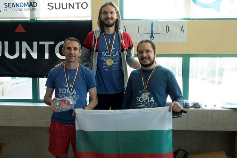 Валентин Люцканов влезе в челната тройка на Sofia freediving cup 2019