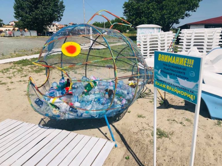 Две нови риби за пластмасови отпадъци на плажа в Крайморие