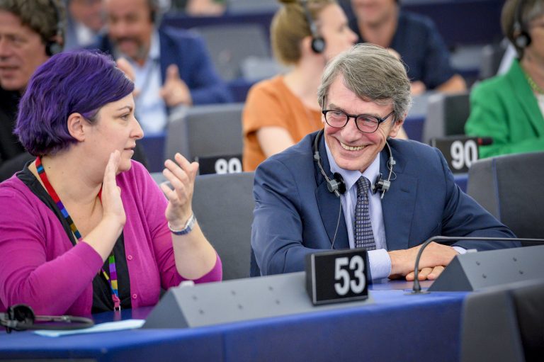 Давид-Мария Сасоли е новият председател на Европейския парламент