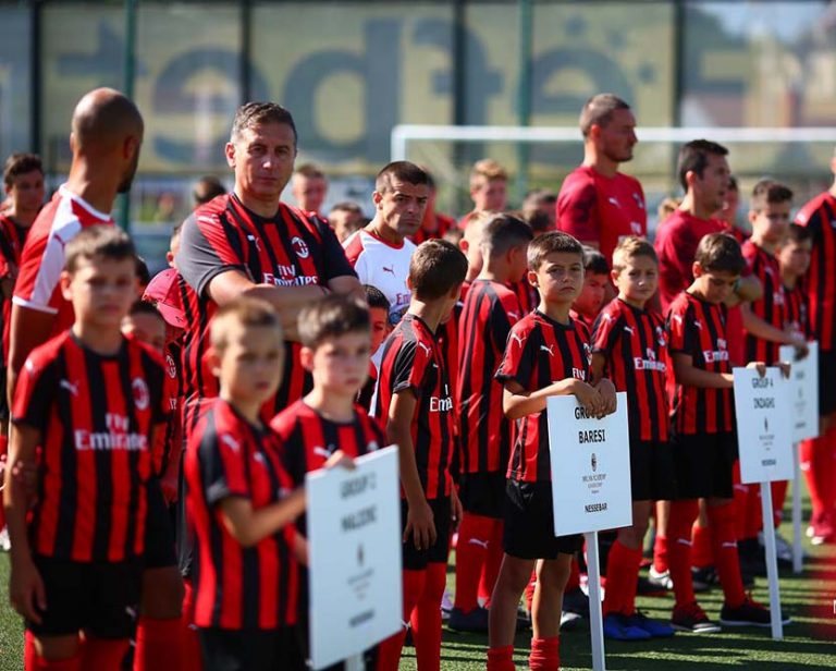 Несебър тържествено изпрати малките участници в   деветото издание на Milan Academy Junior Camp
