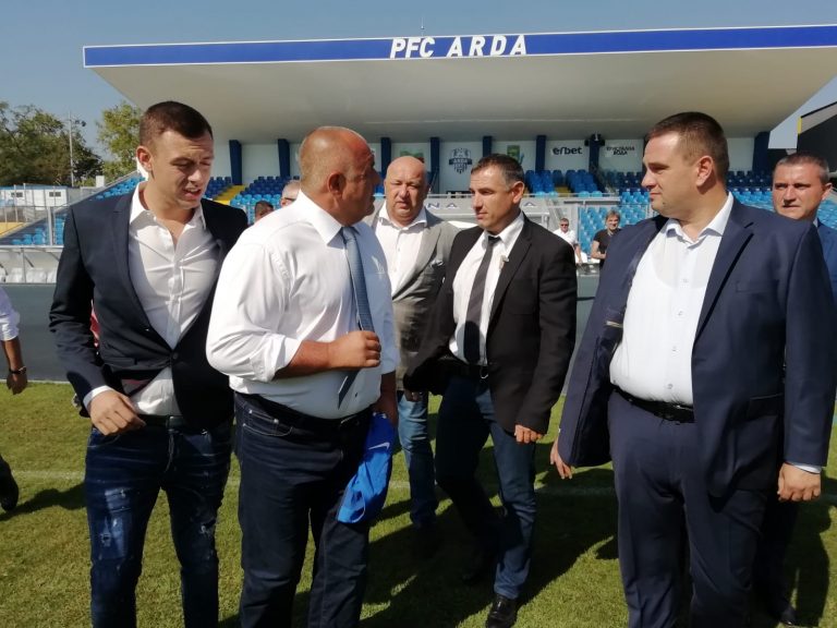 Борисов се запозна лично с проекта за модернизация на „Арена Арда“