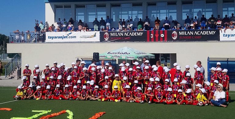 MILAN ACADEMY JUNIOR CAMP В Несебър завърши /снимки/