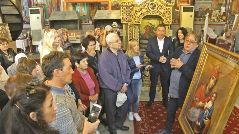 Несебър си връща изгубените икони, осветиха копие на Папската икона /видео/