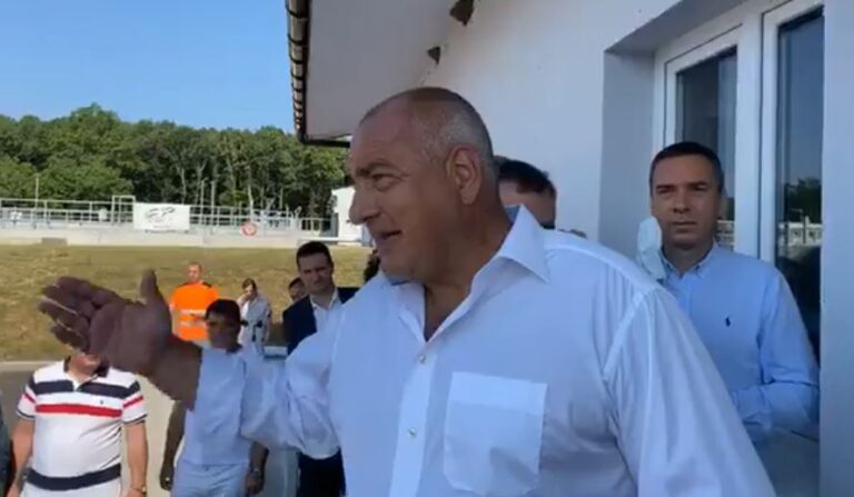 Борисов инспектира обновената пречиствателна станция в Китен (ВИДЕО)