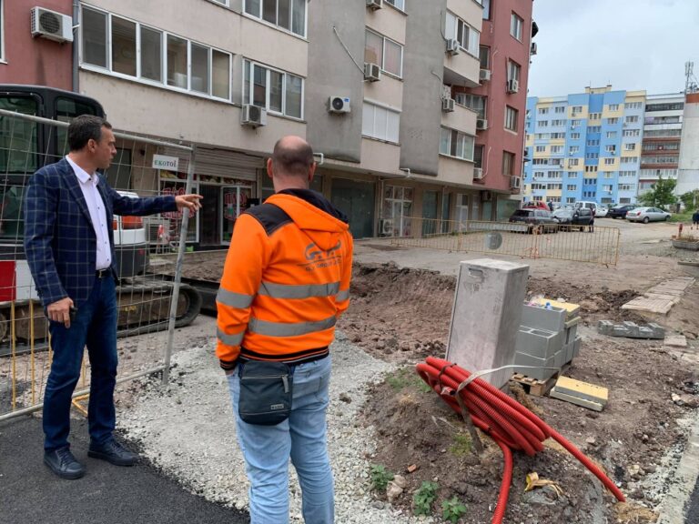 В „Меден рудник“ строят Младежки център, паркинг и улици