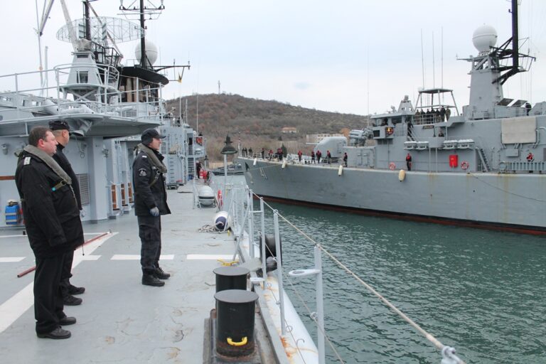 „Дръзки” се завърна от  участието си в операцията „Sea Guardian”