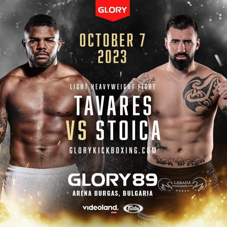 Богдан Стойка срещу Луис Таварес един срещу друг на GLORY89 в Бургас   