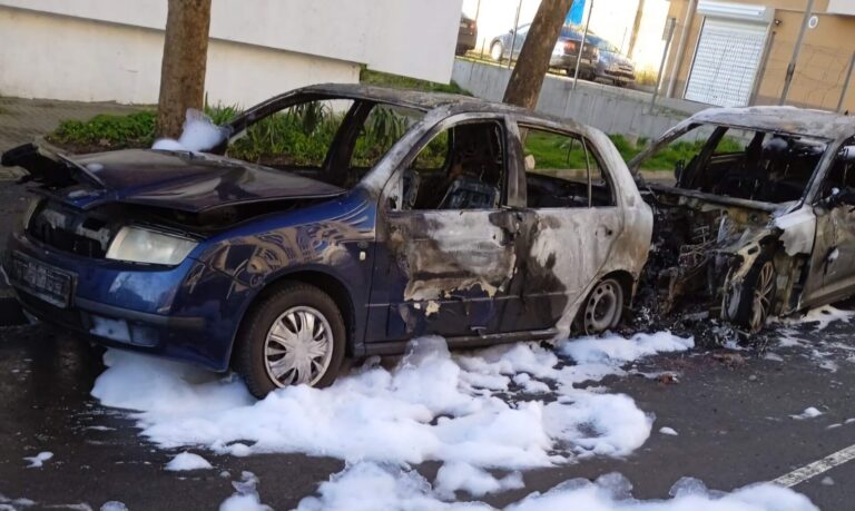 Двв коли горяха в Меден рудник, пожарникари ги изгасиха с пяна