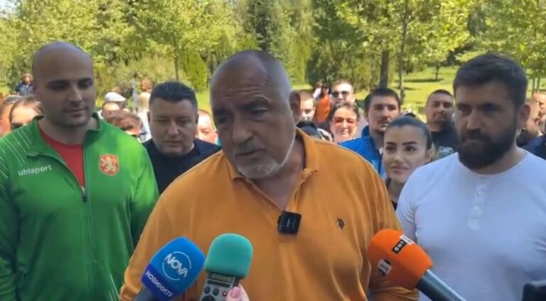 Борисов: С ПП и ДБ ще работя, но с наш премиер и с наши министри /видео/