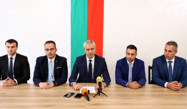 Костадин Костадинов ще води листите на партията в 3 МИР – Варна и 25 МИР – София
