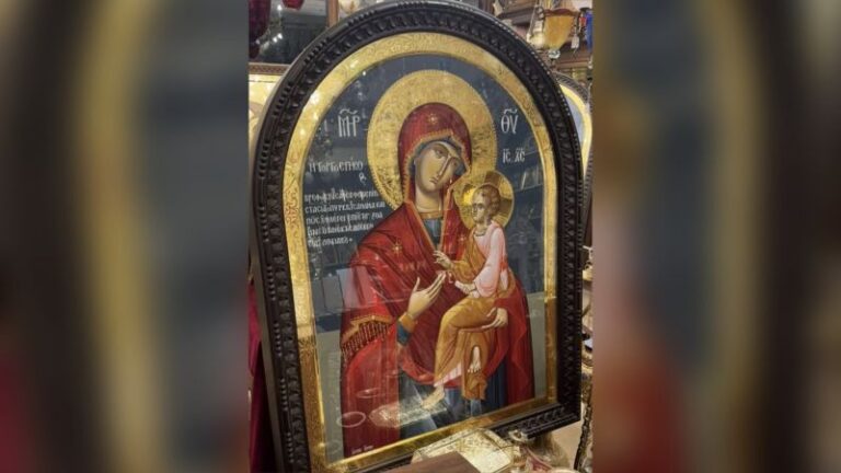 Посрещаме копието на Чудотворната Атонска икона „Света Богородица Скоропослушница“ в Поморийския манастир