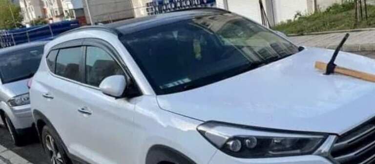 Ягуар осъмна със забита кирка в Несебър