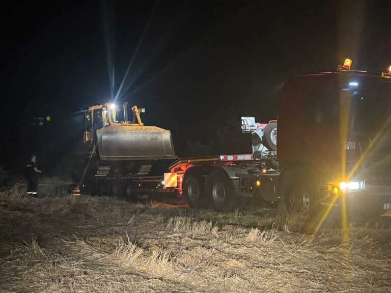 Голям пожар в местността Радичево