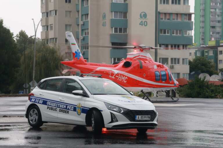 Въздушна линейка транспортира Марти от Бургас в „Пирогов“ (видео)