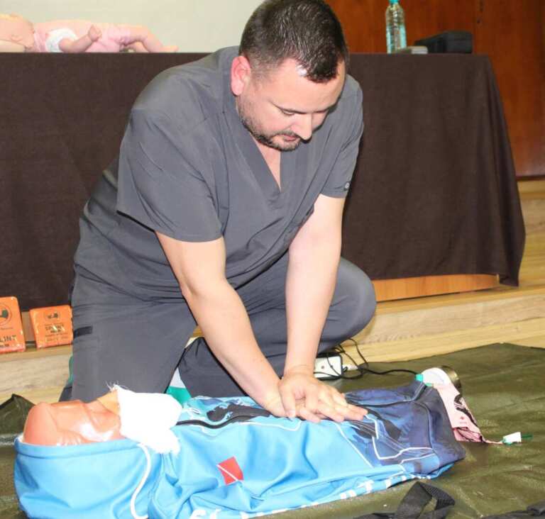 Обучение по първа помощ в УМБАЛ Бургас разсея чести заблуди и грешки