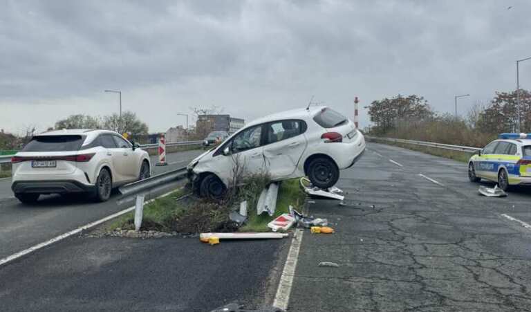 Зрелищно ПТП край Сарафово без пострадали
