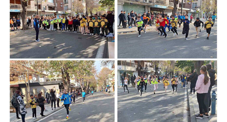 Над 80 ученици се включиха в шосейно бягане за Никулден в Несебър