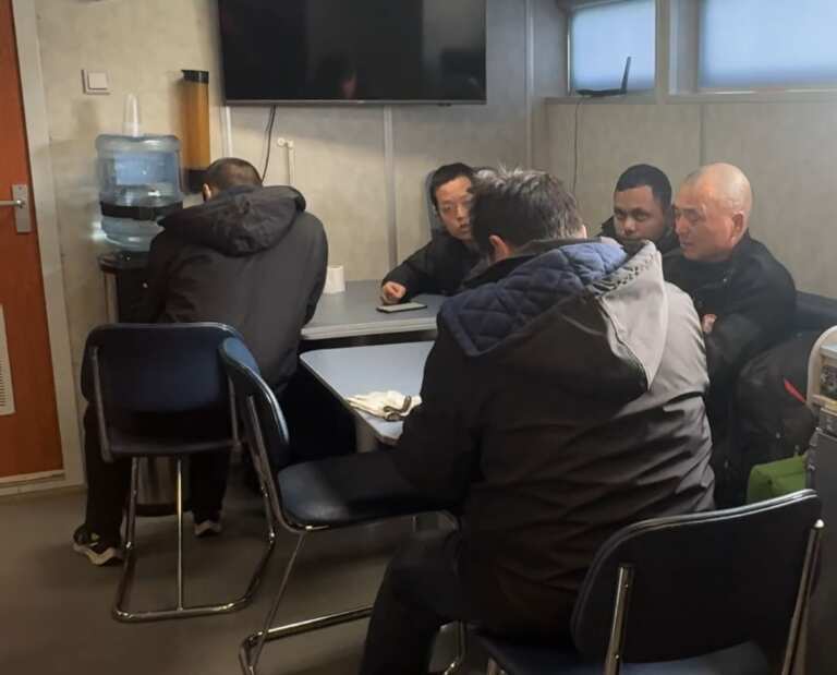 Първа проверка на „Кайрос“ за състоянието на кораба