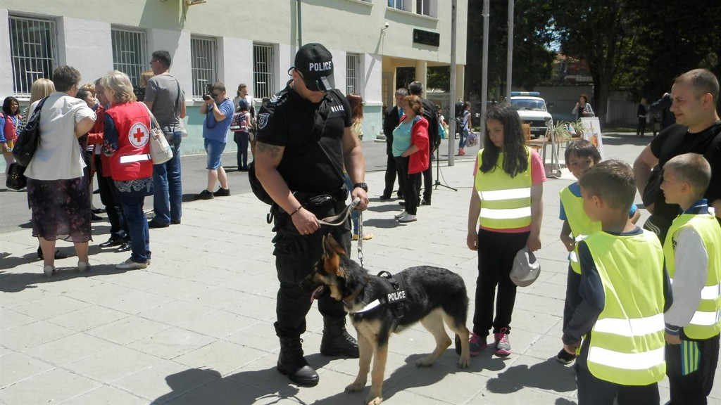 полицай с куче